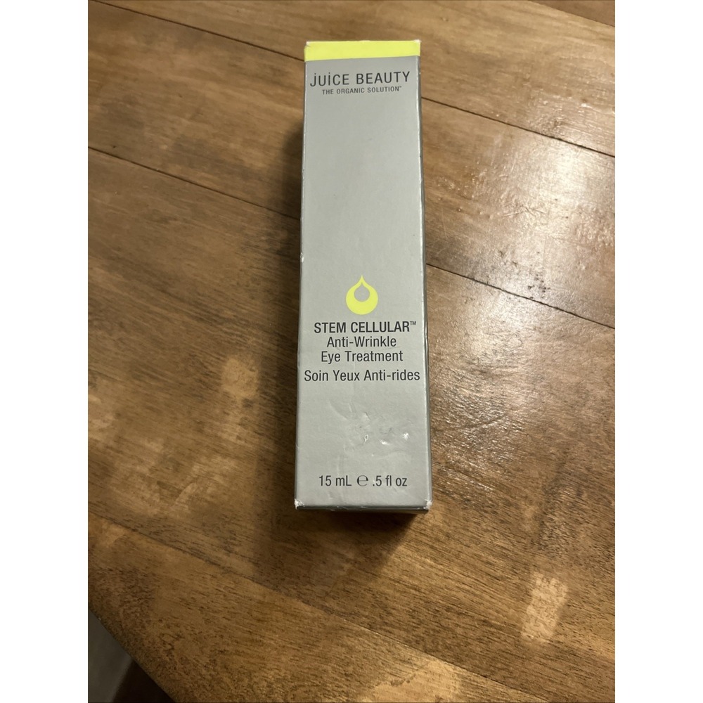 Juice Beauty Stem Cellular Retinol Overnight Eye Cream Wrinkles Vegan 0.5 oz